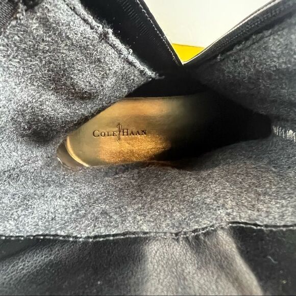 Cole Haan x Nike Air Carmela Low Black Glossy Rain Boots 5 - Picture 7 of 9